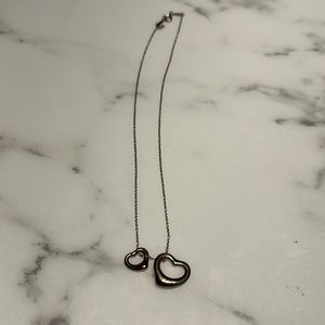Barely worn iconic Tiffany & Co heart necklace.